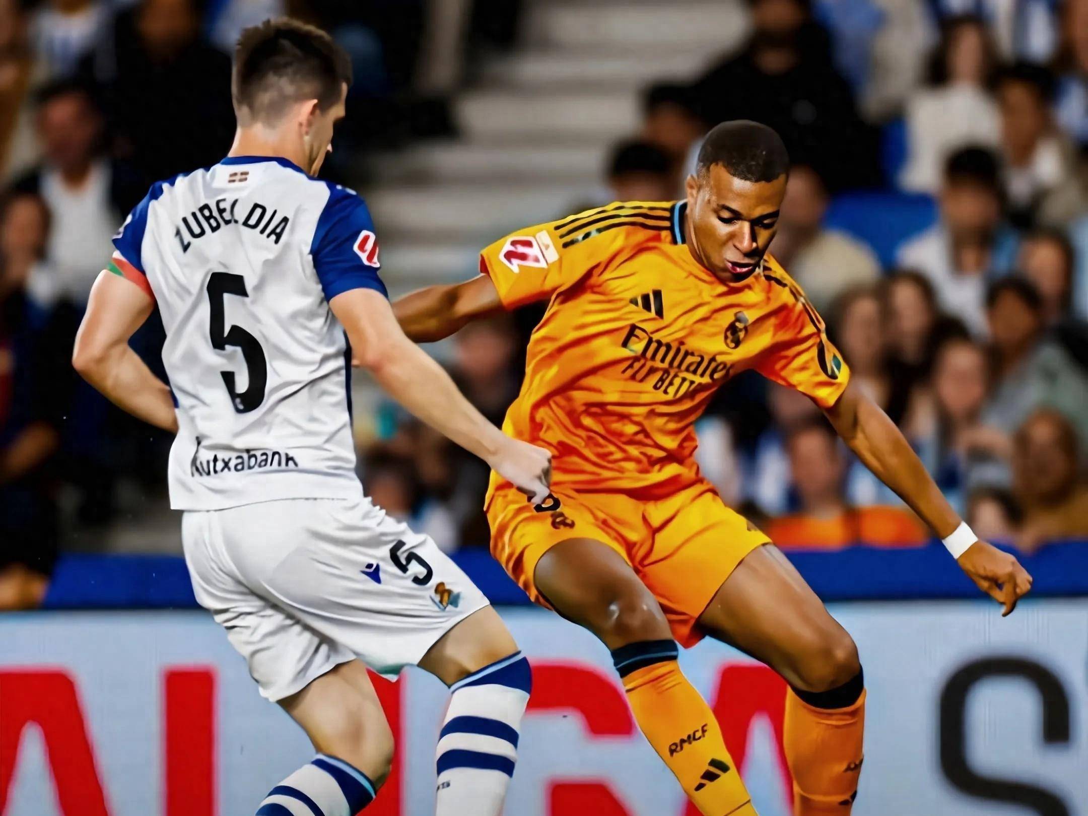 皇马中场策划进攻，带领球队取胜