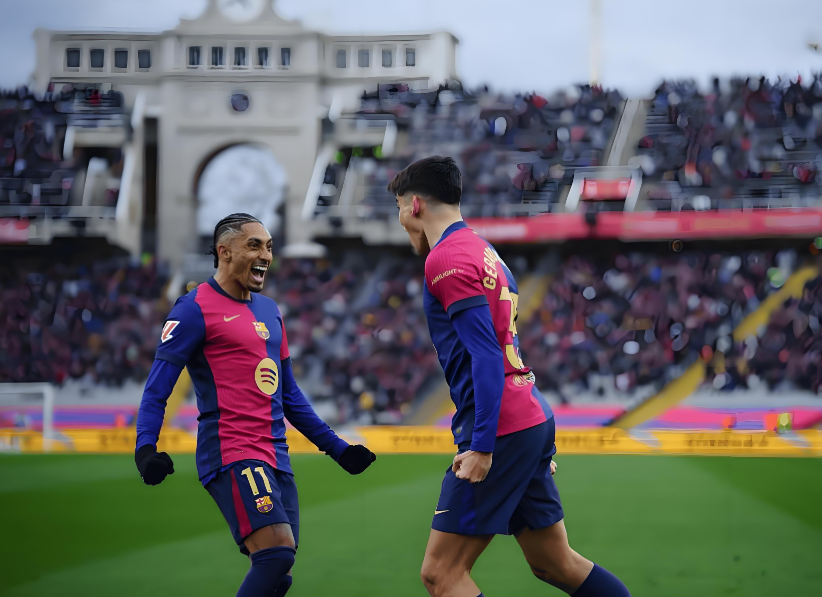 关于巴塞罗那在主场击败亚特兰大的阵型的信息