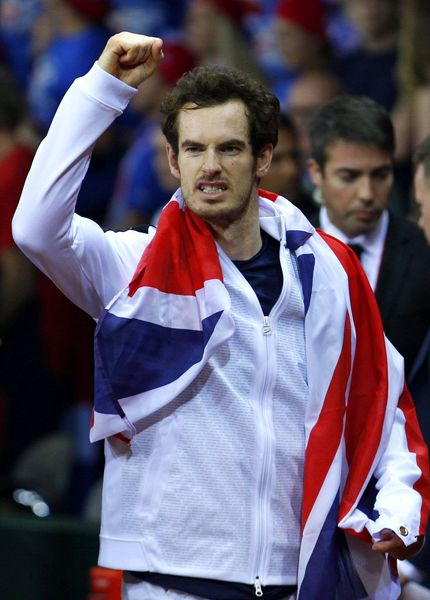 戴维斯杯力克澳网，穆雷统治全场